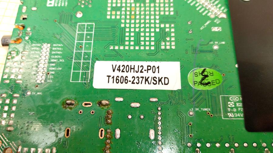 076-017-001 Материнская плата для ТВ  CV512H-B42-20-0012 #7