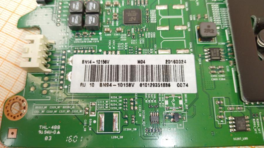 114-265-001 Материнская плата для ТВ SAMSUNG BN94-10158V BN41-02344D #3