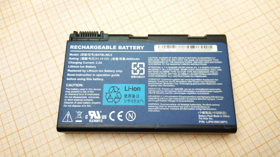 114-268-001 АКБ для ноутбука ACER BATBL50L6 #2