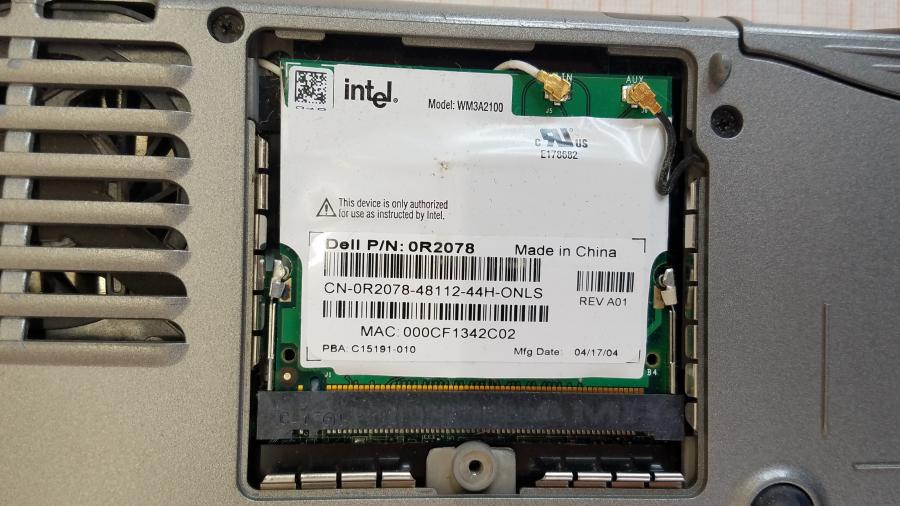 089-153-004 Ноутбук DELL Latitude D600 PP05L #13