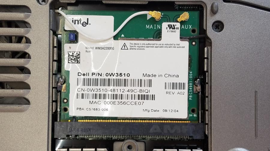 089-153-001 Ноутбук DELL Latitude D600 PP05L #13