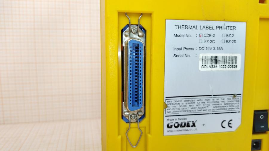 067-002-006 Термопринтер Godex BZB-2 #7