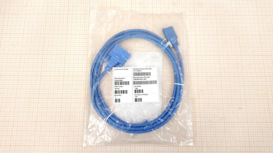 164-029-001 Кабель интерфейсный CISCO CAB-SS-X21MT (72-1440-01) #1