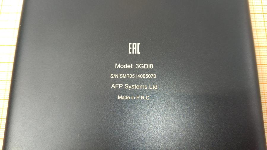 003-002-008 Планшет SMARTO 3GDi8 #5