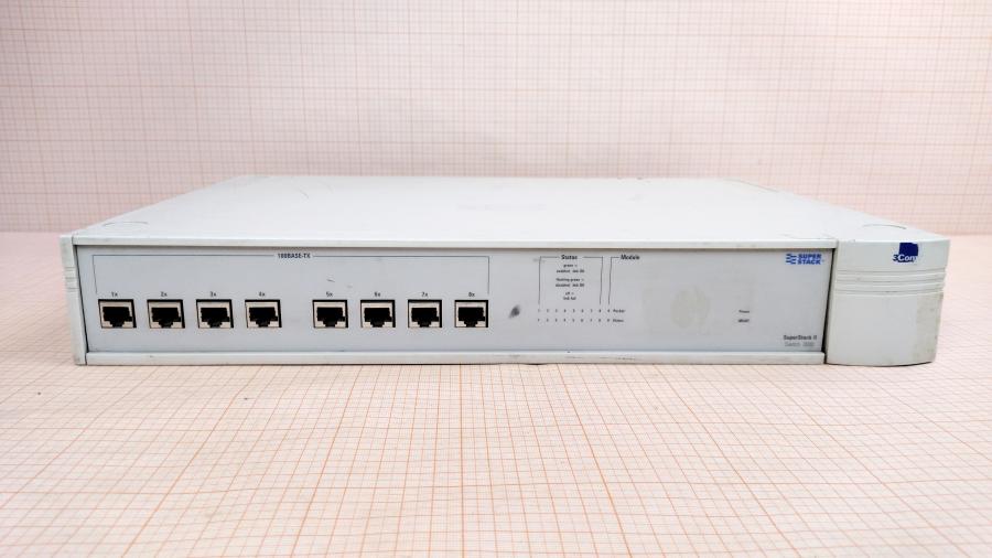 043-072-001 Коммутатор управляемый 3COM SuperStack II Switch 3000 (3C16941A) #2