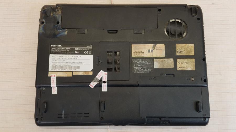 089-108-002 Ноутбук TOSHIBA SATELLITE A200-10X #11