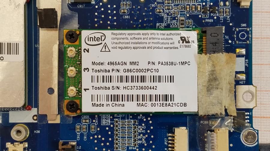 089-108-002 Ноутбук TOSHIBA SATELLITE A200-10X #16