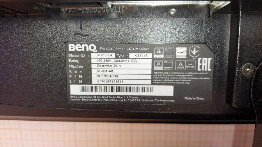 215-002-009 Монитор ЖК BENQ GL955A #8