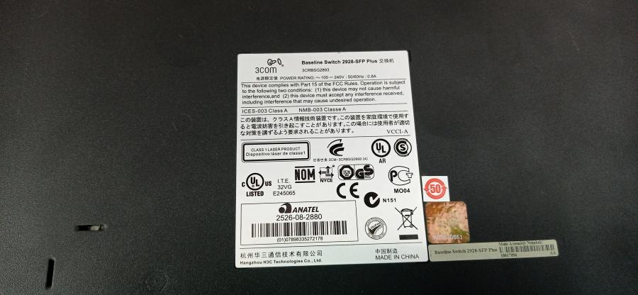 215-015-001 Коммутатор управляемый 3COM Baseline Switch 2928-SFP Plus #14