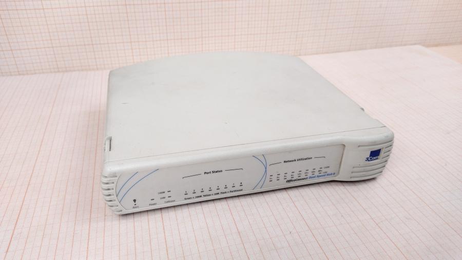 215-017-001 Концентратор 3COM OfficeConnect Dual Speed Hub 8 (3C16750B) #1