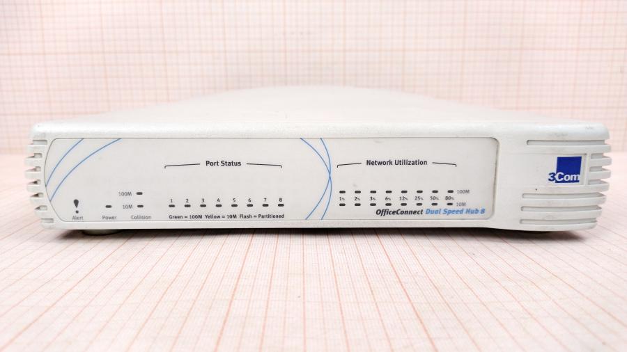 215-017-001 Концентратор 3COM OfficeConnect Dual Speed Hub 8 (3C16750B) #2