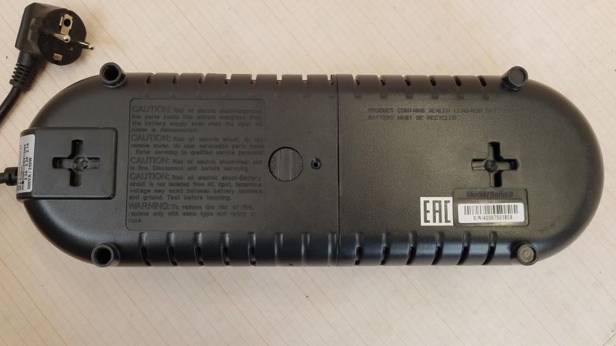 215-039-001 Источник бесперебойного питания Powercom WOW-500U #6