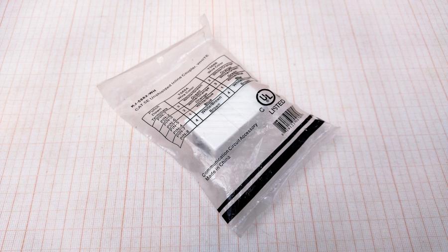 165-895-001 Проходной адаптер  KJ-5882-WH #1