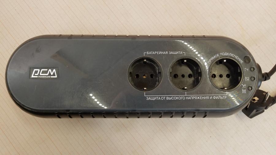 215-039-008 Источник бесперебойного питания Powercom WOW-500U #2