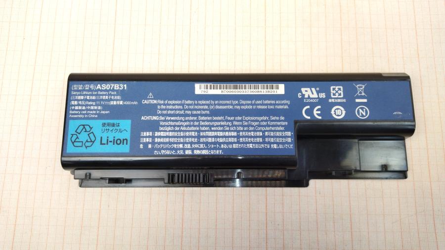 114-342-001 АКБ для ноутбука ACER AS07B31 #2