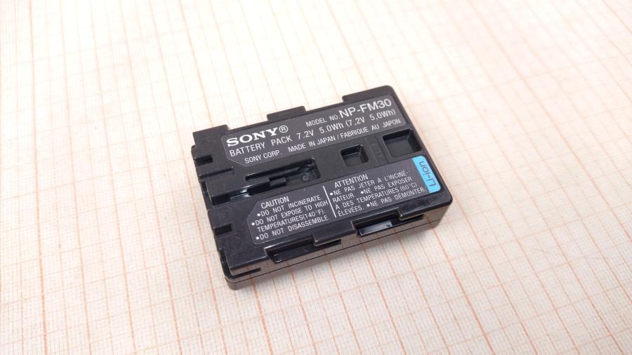 114-348-001 Аккумулятор для бытовой техники SONY NP-FM30 #1