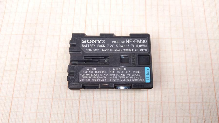 114-348-001 Аккумулятор для бытовой техники SONY NP-FM30 #2