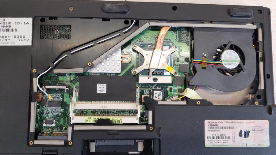 089-120-004 Ноутбук ASUS X51R #14