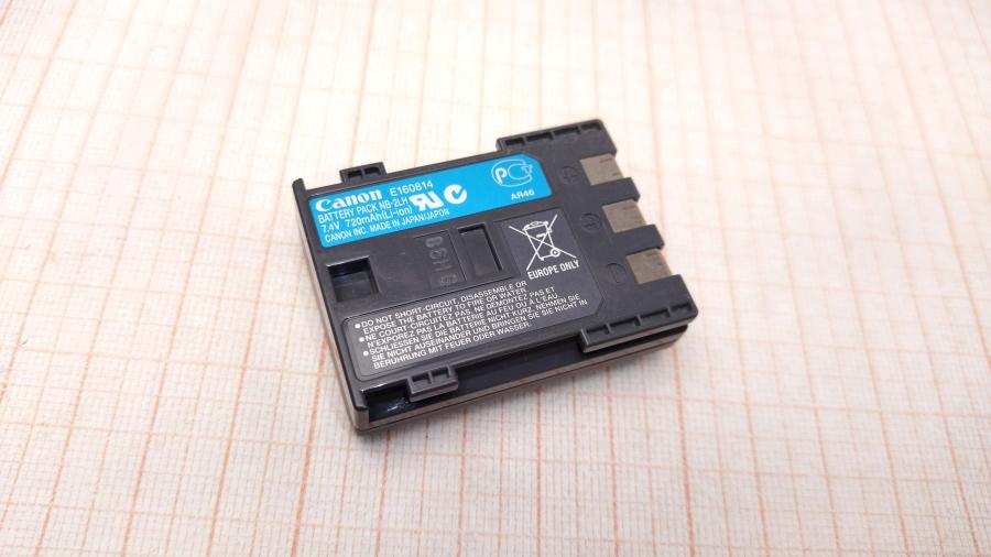 114-351-001 Аккумулятор для бытовой техники CANON NB-2LH #1