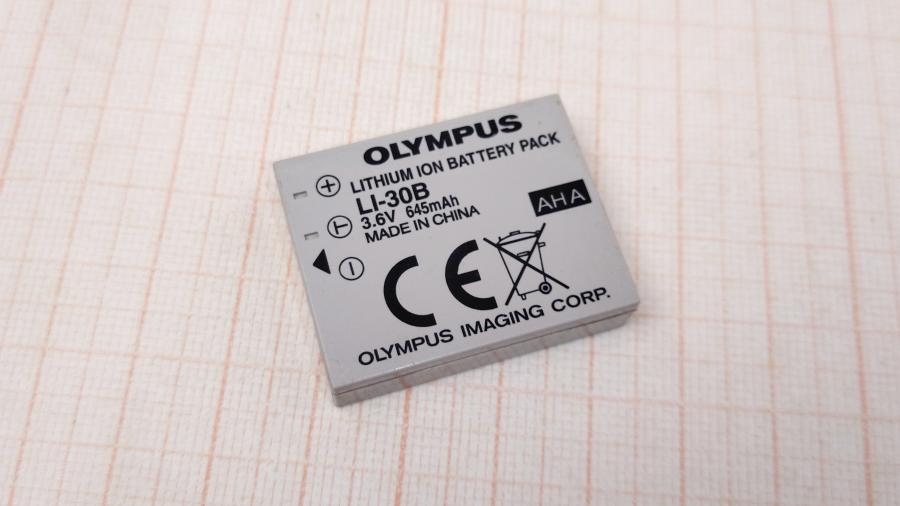 114-353-001 Аккумулятор для бытовой техники OLYMPUS LI-30B #1