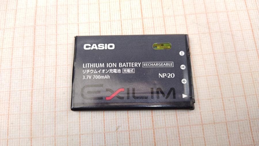 114-356-001 Аккумулятор для бытовой техники CASIO NP-20 #2