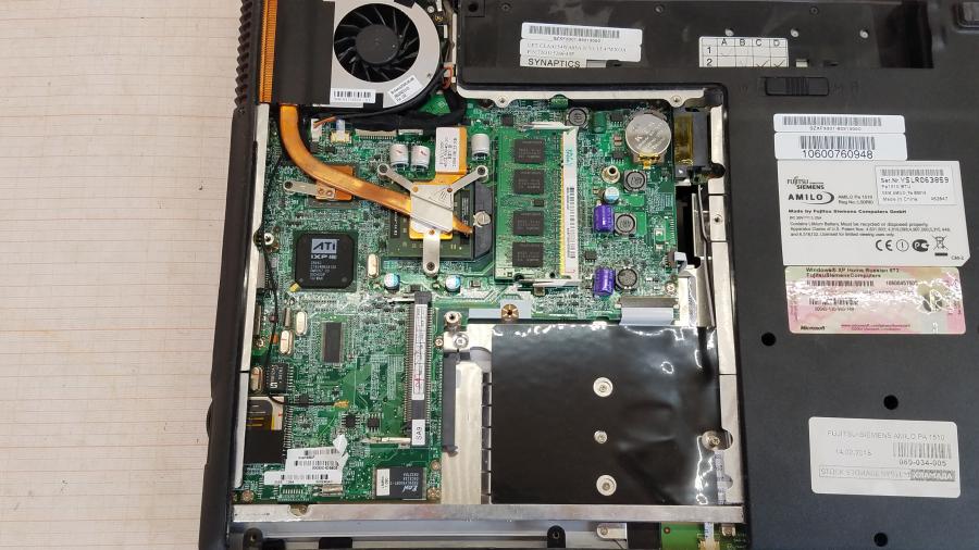 089-034-005 Ноутбук FUJITSU-SIEMENS AMILO PA 1510 #11