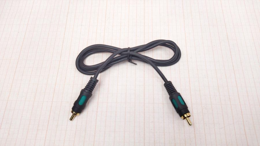 165-907-002 RCA audio cable  5-100 1m/2x1RCA #1