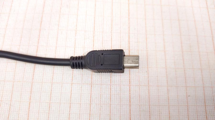 165-930-001 Кабель mini-usb  USB A (M) - Mini-USB (M) 1m blk #4