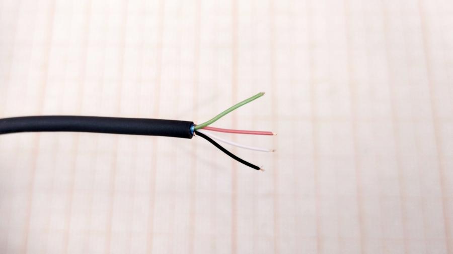 165-935-001 Кабель USB   USB A (M) - Pigtail 1.8m gry #4