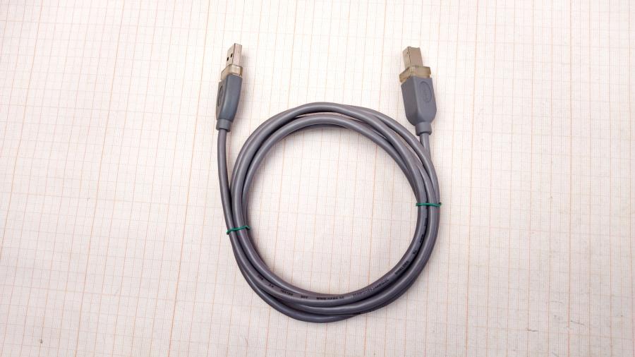 165-987-001 Кабель USB HAMA USB A (M) - USB B (M) 1.8m #1