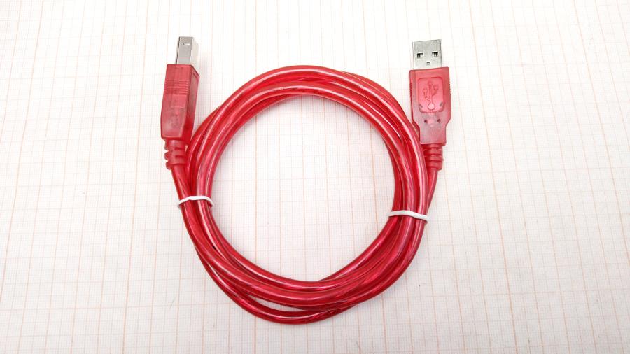 165-989-001 Кабель USB  USB A (M) - USB B (M) 1.6m #1