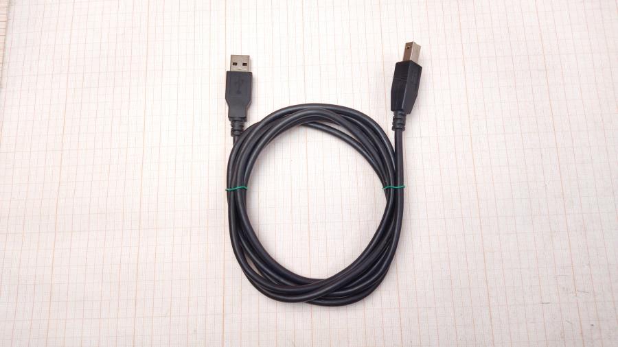 114-393-001 Кабель USB   USB A (M) - USB B (M) 1.8m blk #1