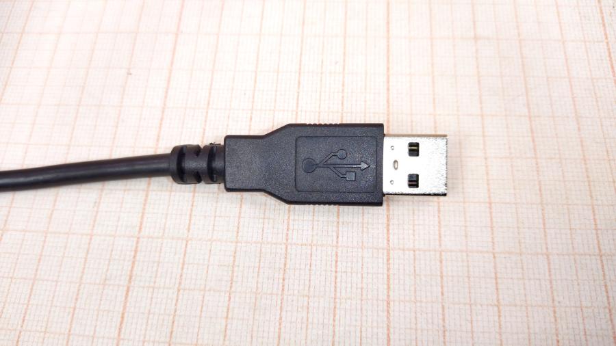 114-393-001 Кабель USB   USB A (M) - USB B (M) 1.8m blk #2