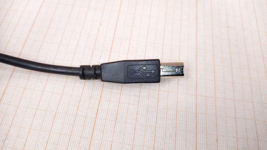 114-393-001 Кабель USB   USB A (M) - USB B (M) 1.8m blk #4