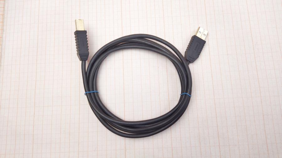 114-396-001 Кабель USB HAMA USB A (M) - USB B (M) 1.8m #1