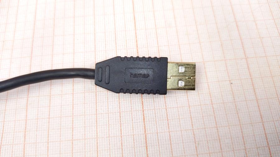 114-396-001 Кабель USB HAMA USB A (M) - USB B (M) 1.8m #2