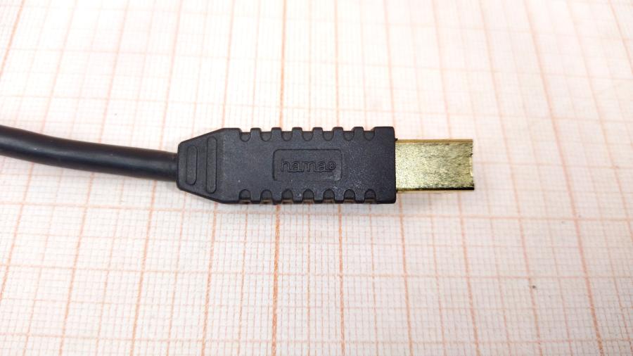 114-396-001 Кабель USB HAMA USB A (M) - USB B (M) 1.8m #4