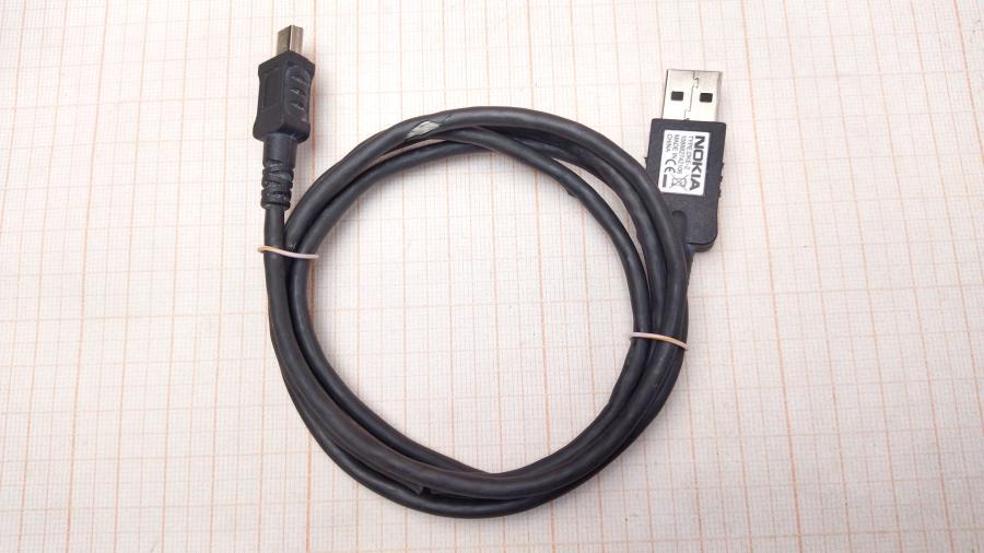 114-401-001 Кабель mini-usb NOKIA DKE-2 1.2m #1