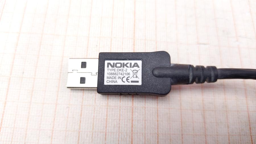 114-401-001 Кабель mini-usb NOKIA DKE-2 1.2m #2