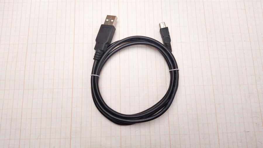 114-402-001 Кабель mini-usb  USB A (M) - Mini-USB (M) 1m blk #1