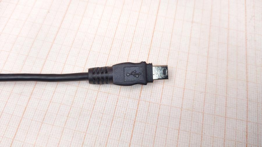 114-406-001 Кабель mini-usb  USB A (M) - Mini-USB (M) 0.25m #4