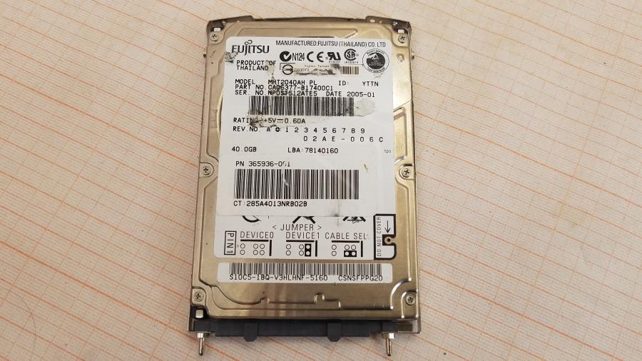 147-100-001 Ноутбук HP COMPAQ nc6000 #14