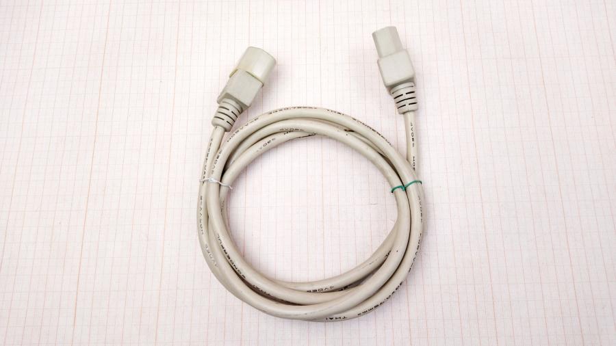 114-426-001 Удлинитель питания IEC-C14 JI-HAW IEC C13 - IEC C14 1.8m gry #1