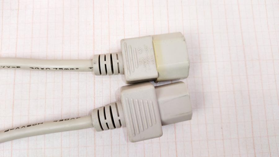 114-426-001 Удлинитель питания IEC-C14 JI-HAW IEC C13 - IEC C14 1.8m gry #2