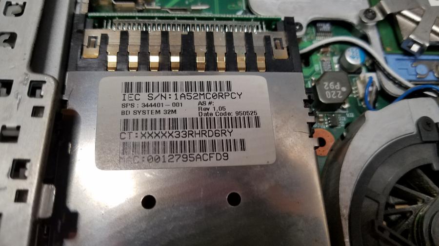 147-100-003 Ноутбук HP COMPAQ nc6000 #14