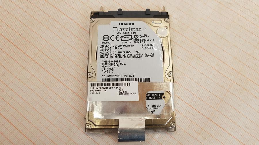 147-100-003 Ноутбук HP COMPAQ nc6000 #17