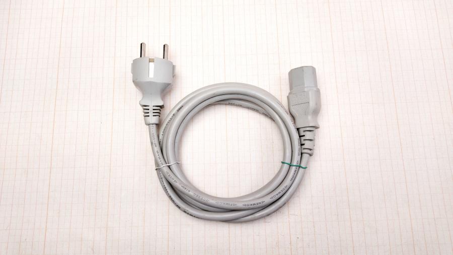 114-436-001 Кабель питания CEE7/7 LONGWELL CEE7/7 - IEC-C13 3G×0.75мм² 1.8M gry #1