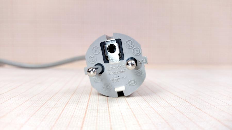 114-436-001 Кабель питания CEE7/7 LONGWELL CEE7/7 - IEC-C13 3G×0.75мм² 1.8M gry #3