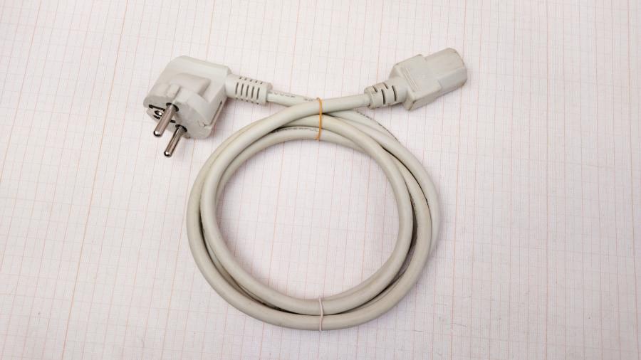 114-437-001 Кабель питания CEE7/7  CEE7/7 Угловой -  IEC-C13 3G×0.75мм² 1.5M gry #1