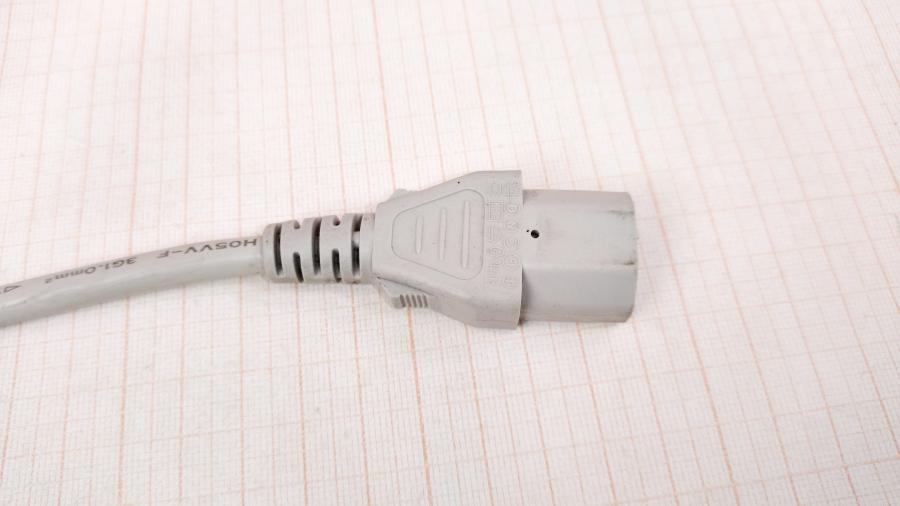 114-441-001 Кабель питания CEE7/7 Volex CEE7/7 - IEC-C13 3G×1.0мм² 1.8M #4